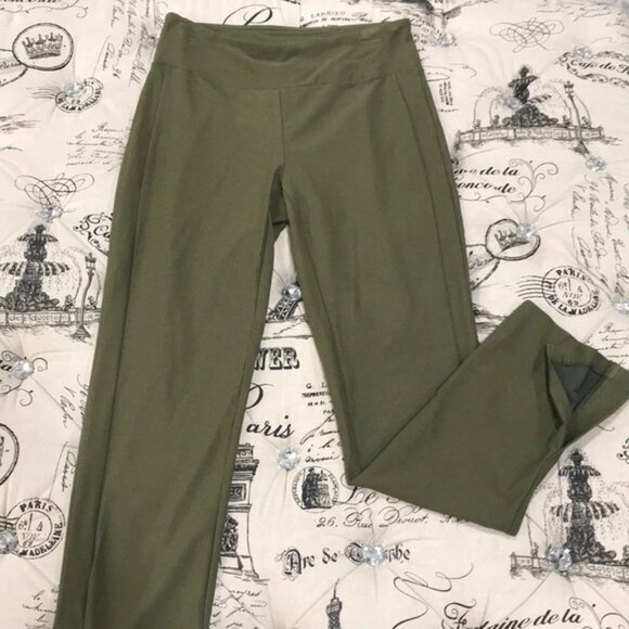 EILEEN FISHER Washable Stretch Crepe Pants - Picture 3 of 8